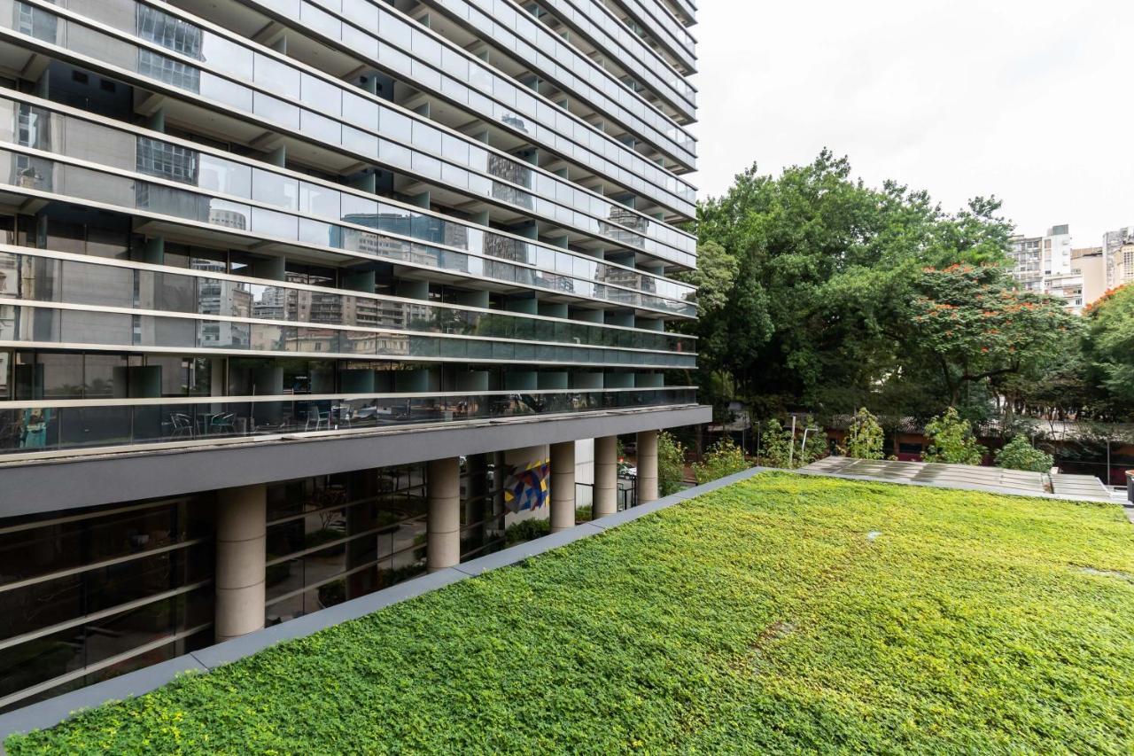 サンパウロVista Maravilhosa Praca Republica Internet 500Mb E Garagemアパートメント エクステリア 写真